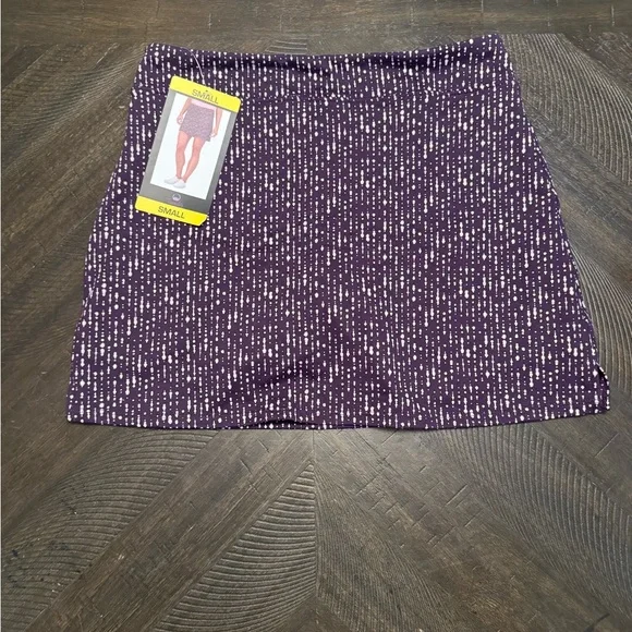 Tranquility Purple Patterned Women's Skirt/Skort - Picture 15 of 16